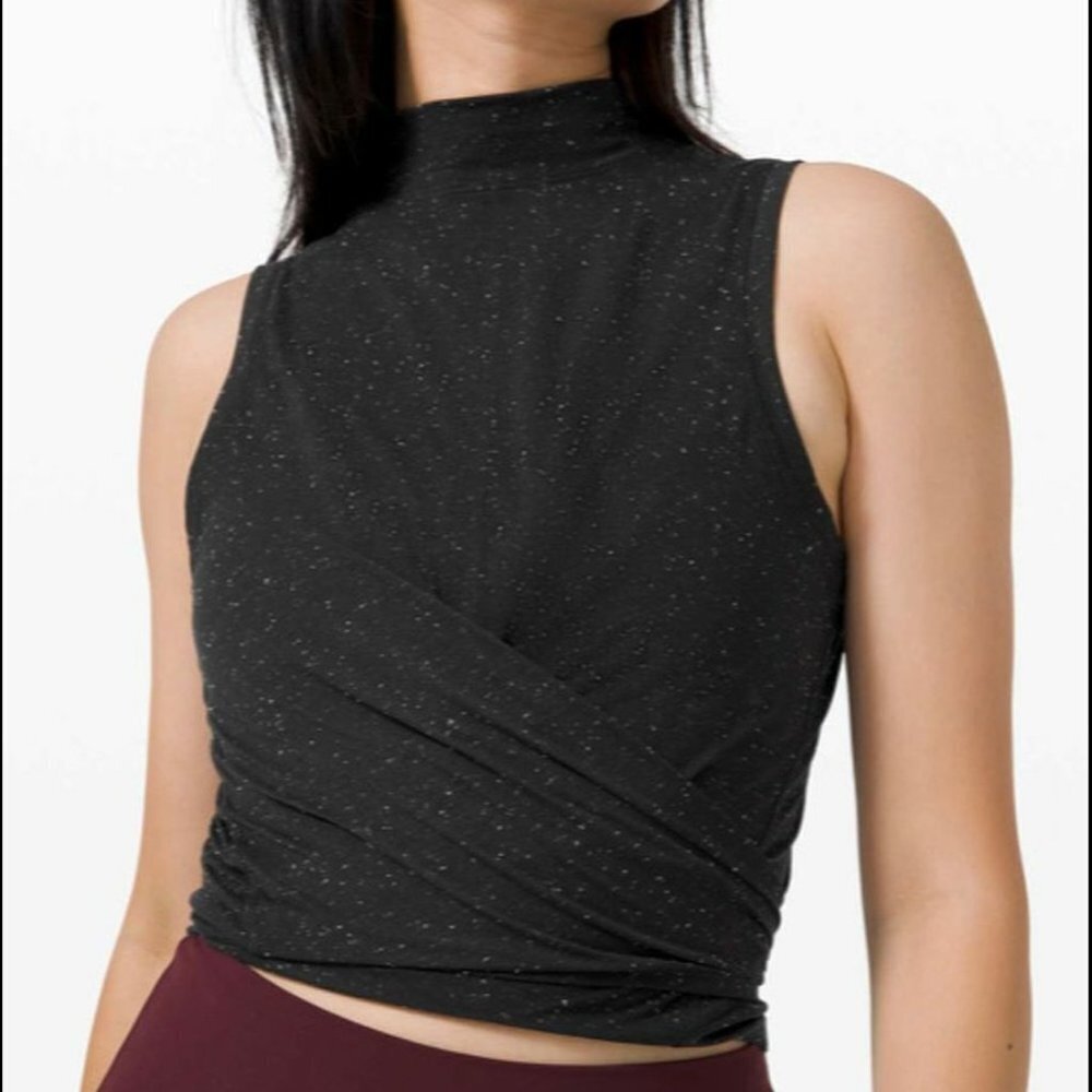 Lululemon Time To Restore Mock Neck Tank